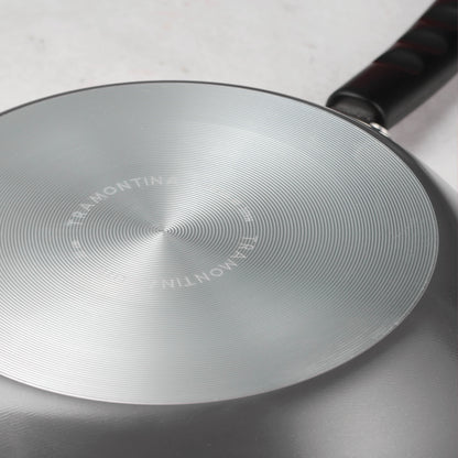 Upgrade Your Cooking Game with the Primaware 18 Piece Non-Stick Cookware Set in Stylish Steel Gray