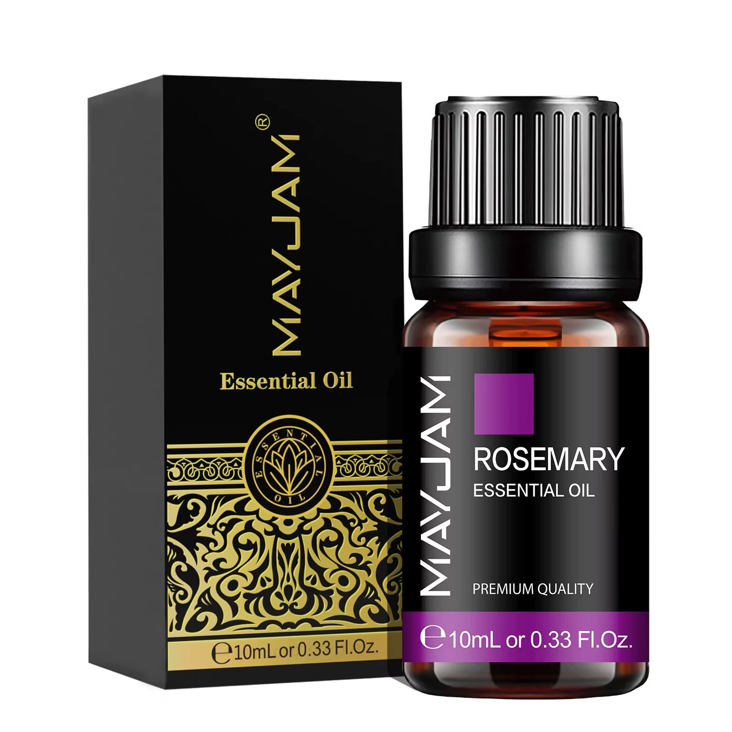Elevate Your Senses with the 10ML Premium Essential Oil Set - Lavender, Jasmine, Eucalyptus, Vanilla & More!