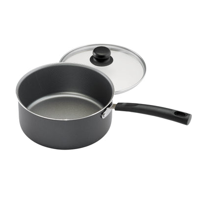 Upgrade Your Cooking Game with the Primaware 18 Piece Non-Stick Cookware Set in Stylish Steel Gray