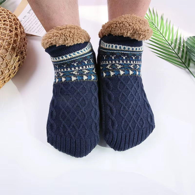 Ultimate Cozy Non-Slip Winter Socks for Men and Women - Soft, Stylish Slippers for Relaxation and Yoga