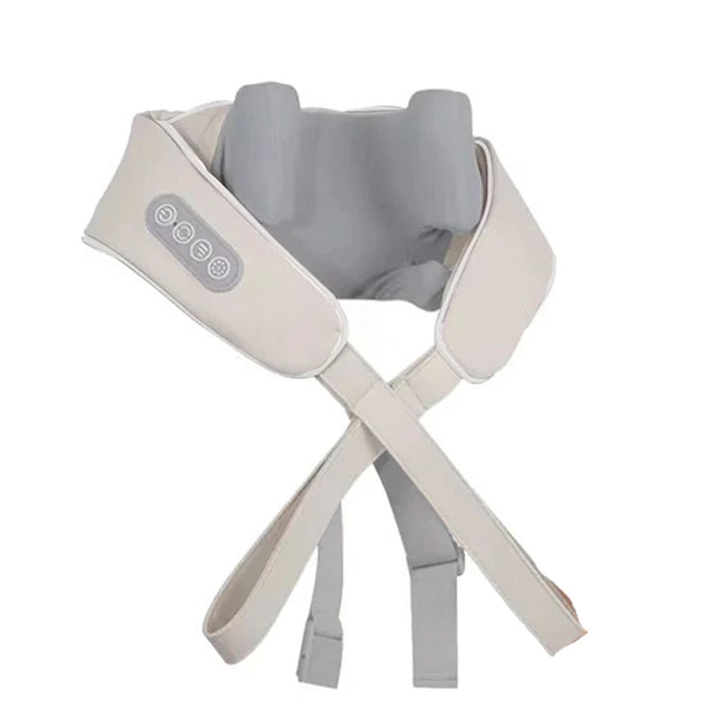 Revolutionary Wireless Neck and Shoulder Massager with Soothing Heat and Advanced Bionic Kneading Technology for Ultimate Relaxation
