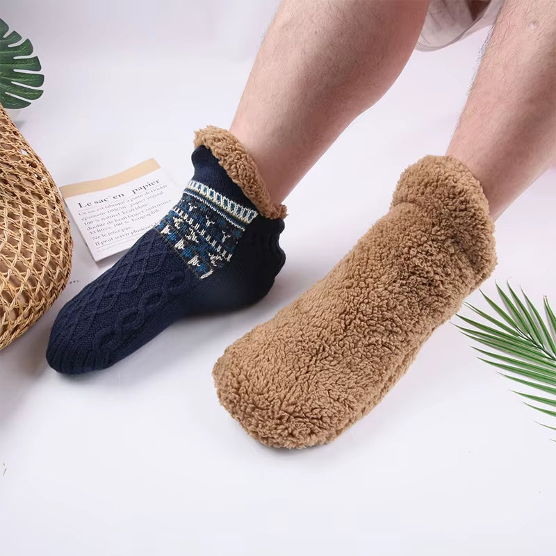 Ultimate Cozy Non-Slip Winter Socks for Men and Women - Soft, Stylish Slippers for Relaxation and Yoga