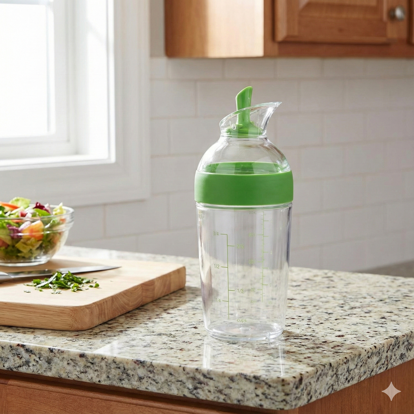 The Linnycore Perfect Pour Universal Salad Dressing Mixer