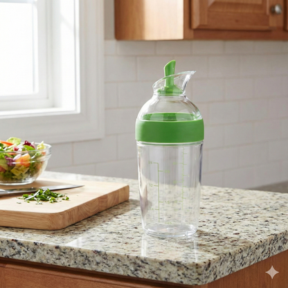 The Linnycore Perfect Pour Universal Salad Dressing Mixer