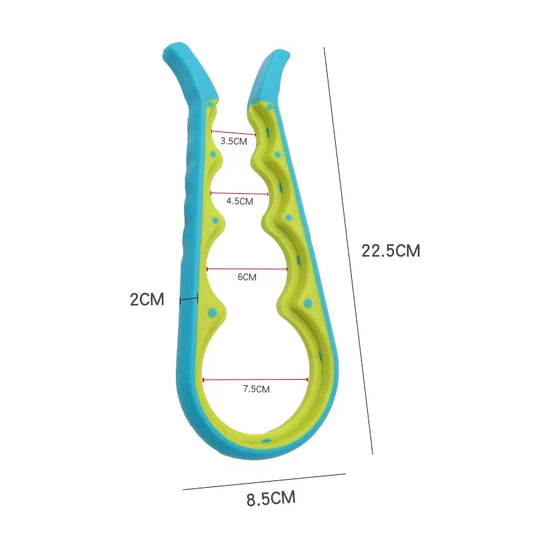 Effortless 5-in-1 Easy Grip Can and Bottle Opener - Ideal for Those with Weak Hands, Your Essential Kitchen Tool YY027