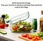 The Linnycore Salad Jar: All-in-One Fresh Lunch System